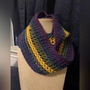 Handmade Crochet Infinity Scarf